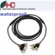  FC-FC 5M 6CORE SINGLEMODE PU WATERPROOF ARMORED PATCH CORD FOR FTTX