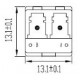 LC Duplex Adapter RJ45