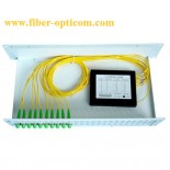 2-Rack-mount Fiber Optic Splitter single mode 