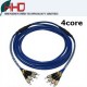 4core armored patc cord