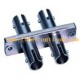 ST Duplex Metal Fiber Optic  Adapters