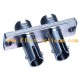 FC-ST  Duplex Metal Fiber Optic Adapters