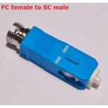  FC female to sc male  simplex singlemode Hybrid adaptor Fiber optic coupler