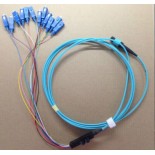 MPO-SC Fan-out  Multimode OM3 Trunk cable