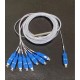 0.9mm mini type simplex armor cable 