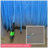 mpo mtp mini micro armoured fiber optic patch cord cable