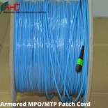 LSZH Mikrorør armored Fiberpatchkabel single mode MPO ﻿