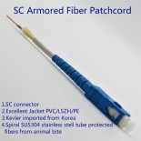 Jarretière optique simplex monomode SC fiber optic patch cord